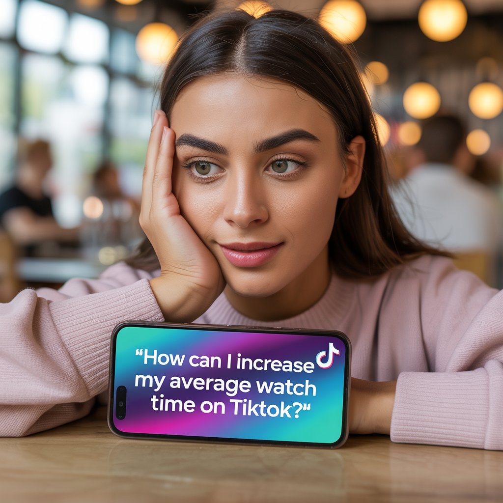 How Can I Increase My Average Watch Time on TikTok? 4 a photograph of a young woman intently w 60IWsqogSOufk2rReGavhg M0cNnG87Qga 0YMyuq8LvA
